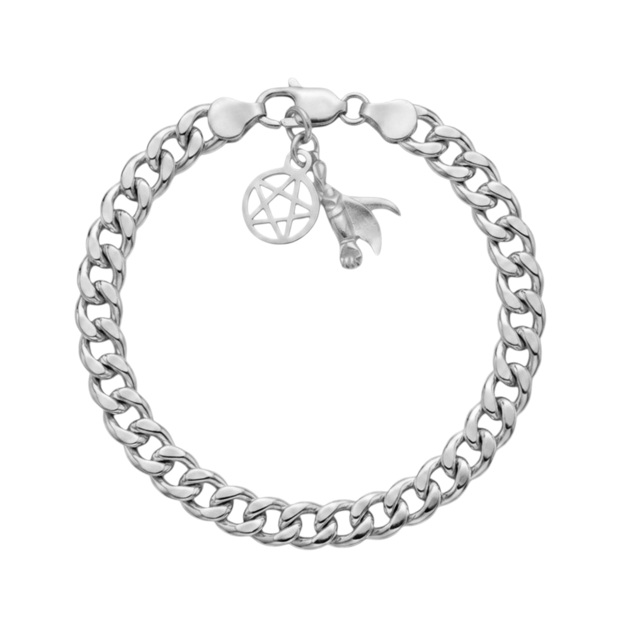 Pulseira Oca Prata - Aurus Jóias