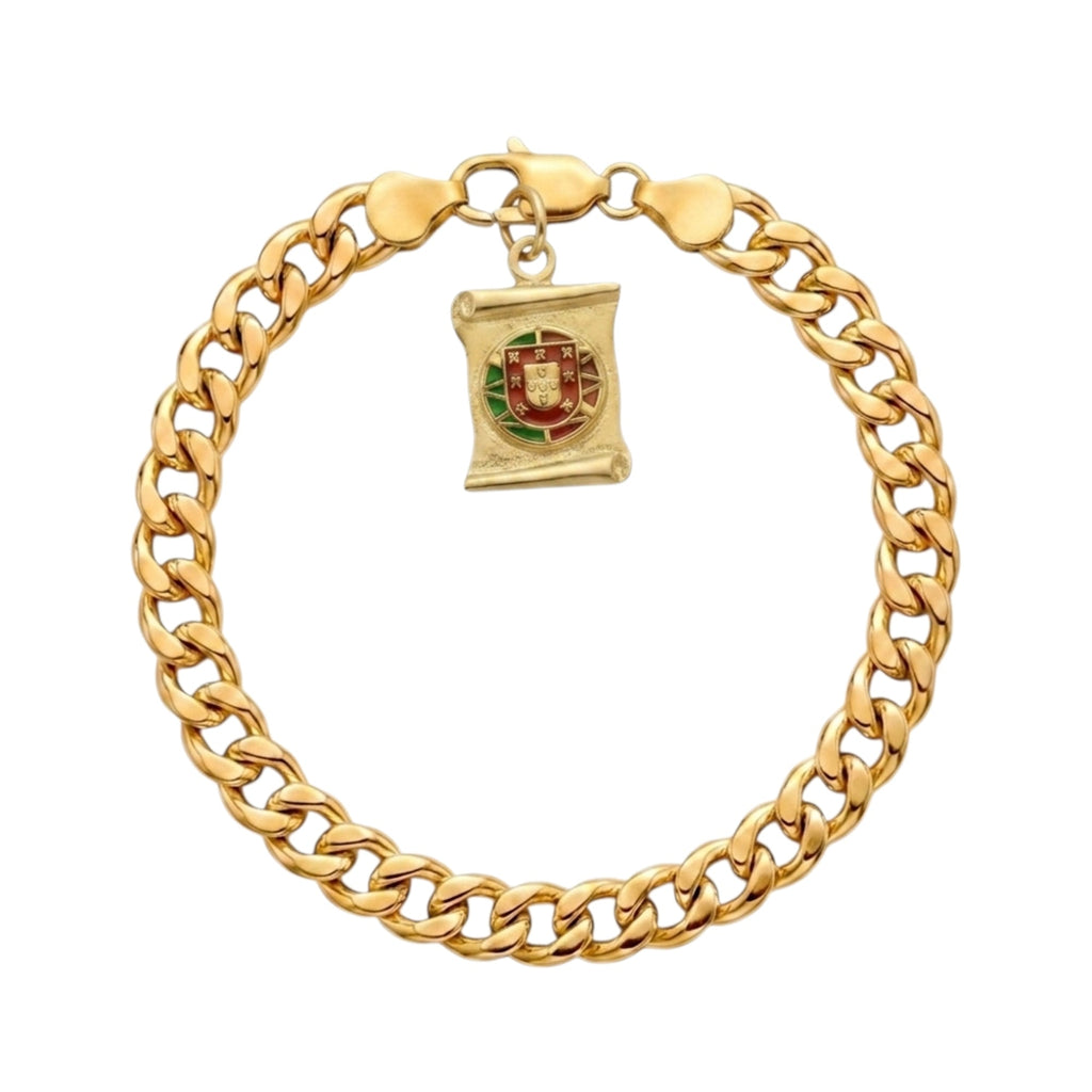 Pulseira Oca Prata - Aurus Jóias