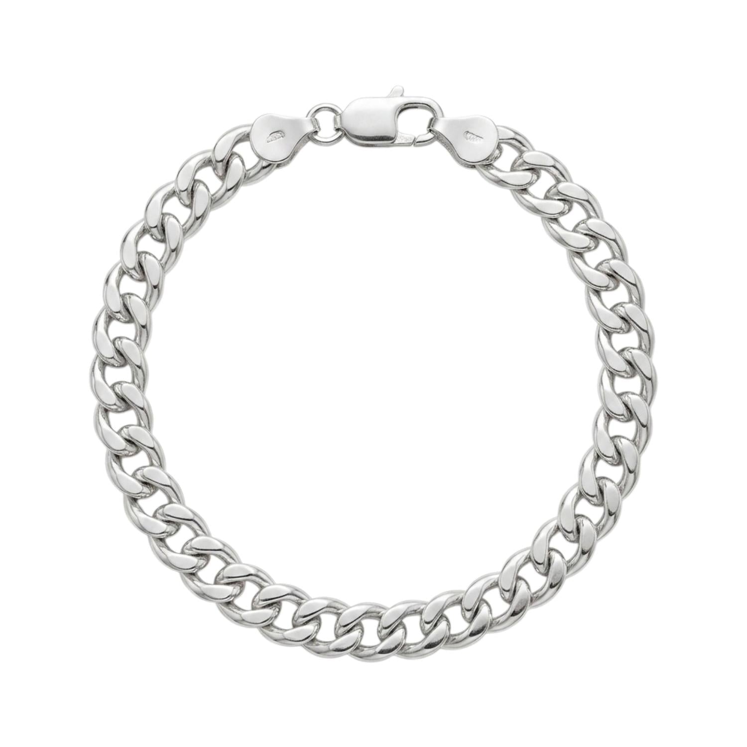 Pulseira Oca Prata - Aurus Jóias