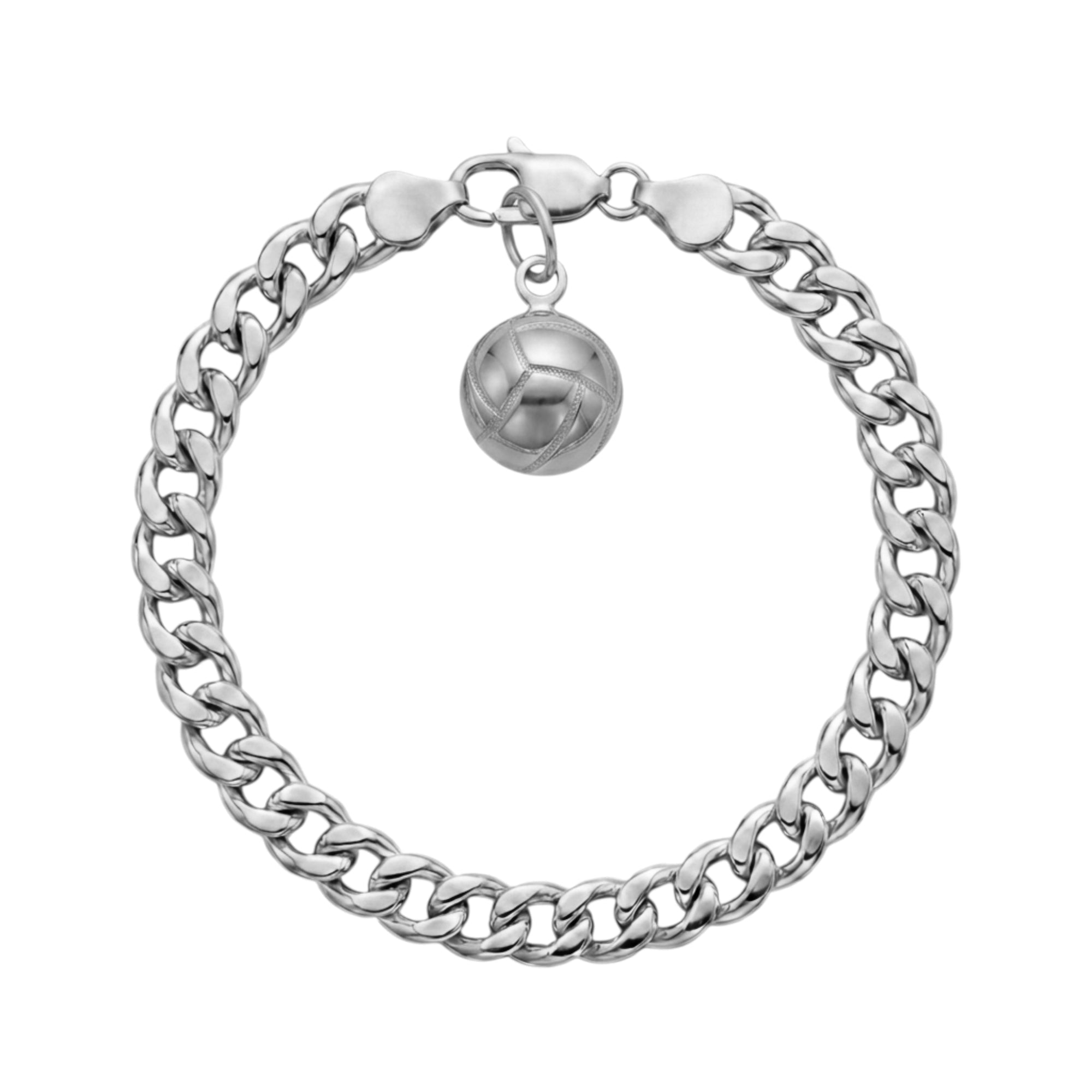 Pulseira Oca Prata - Aurus Jóias