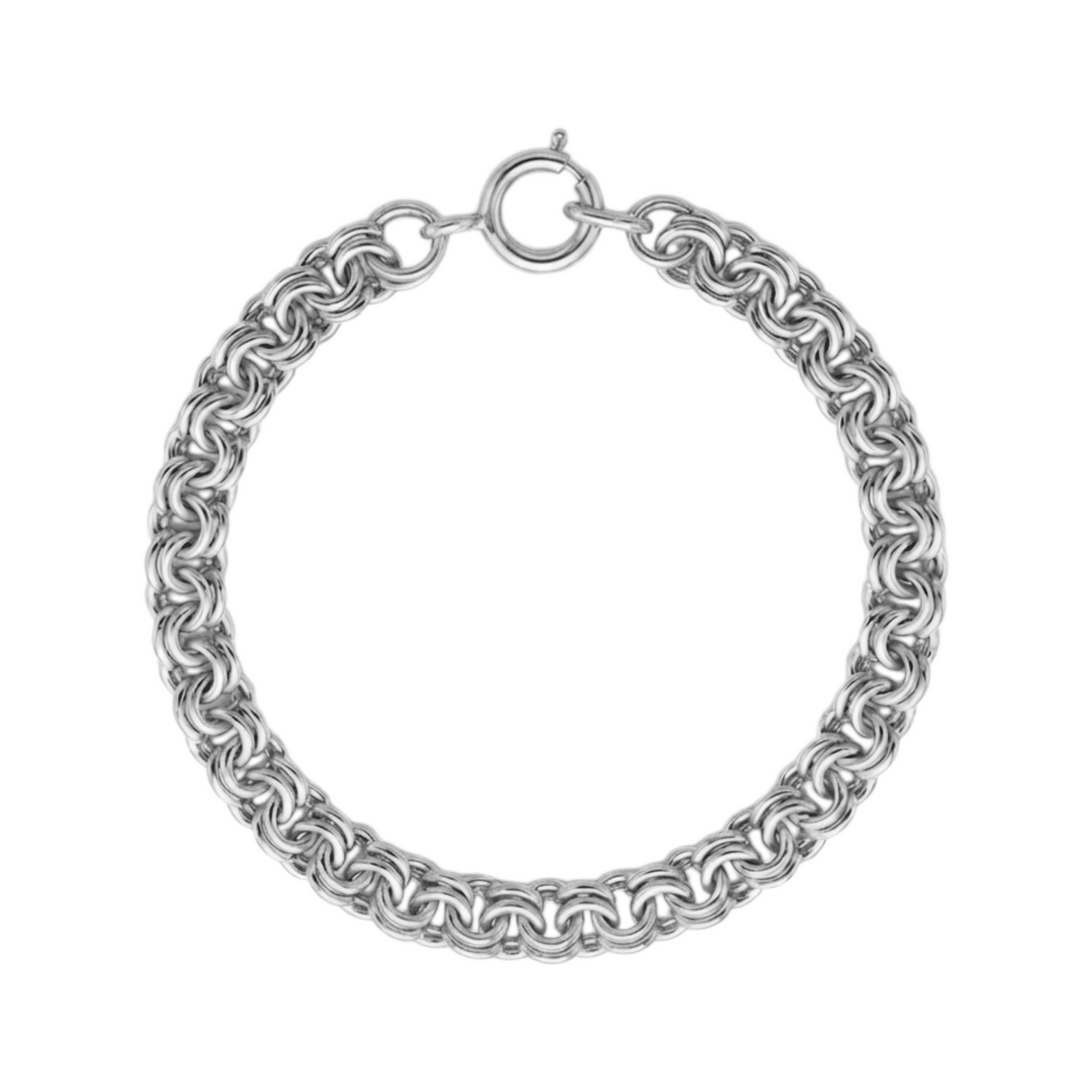 Pulseira Oca Prata - Aurus Jóias