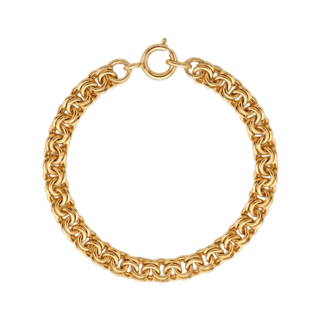 Pulseira Oca Prata - Aurus Jóias