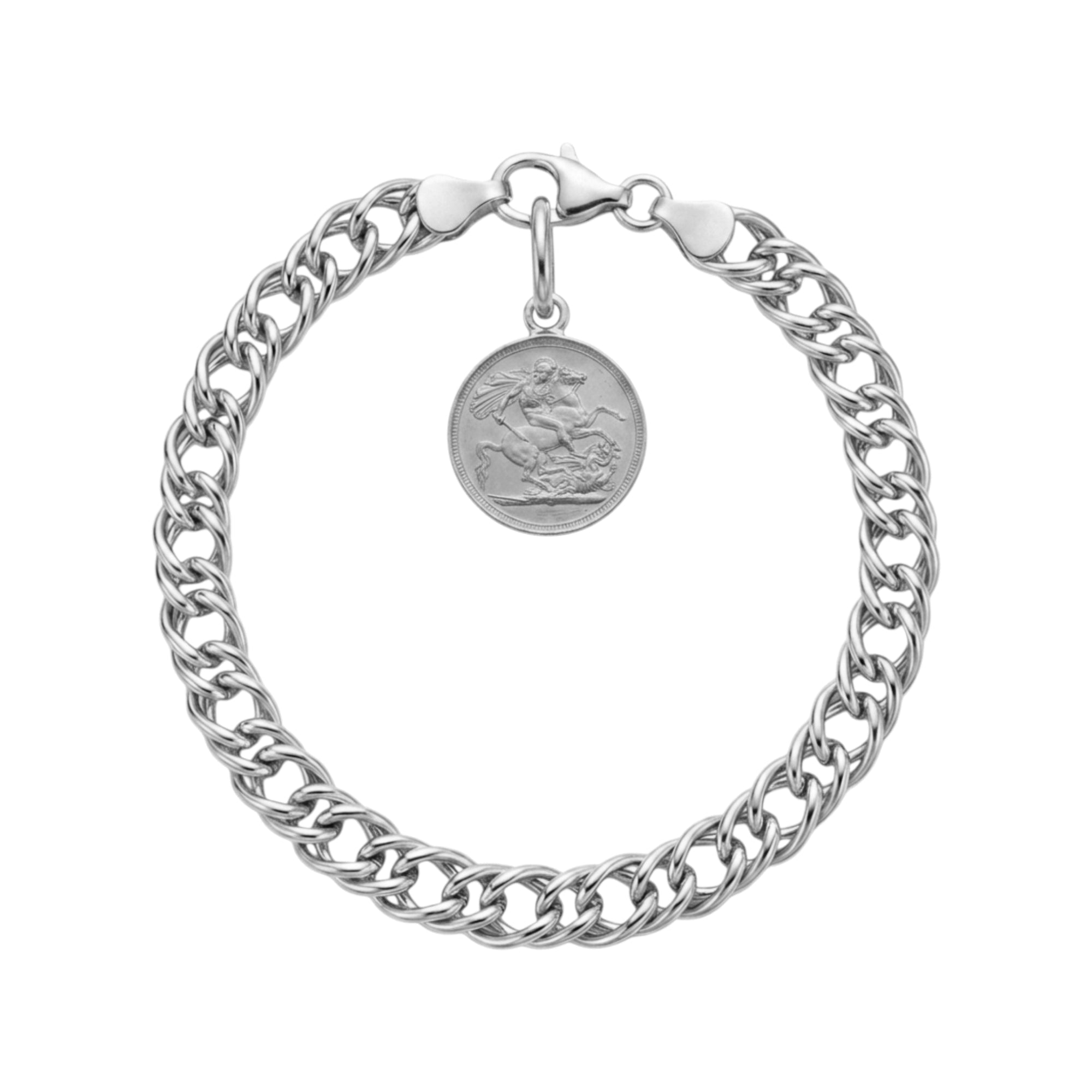 Pulseira Oca Prata - Aurus Jóias