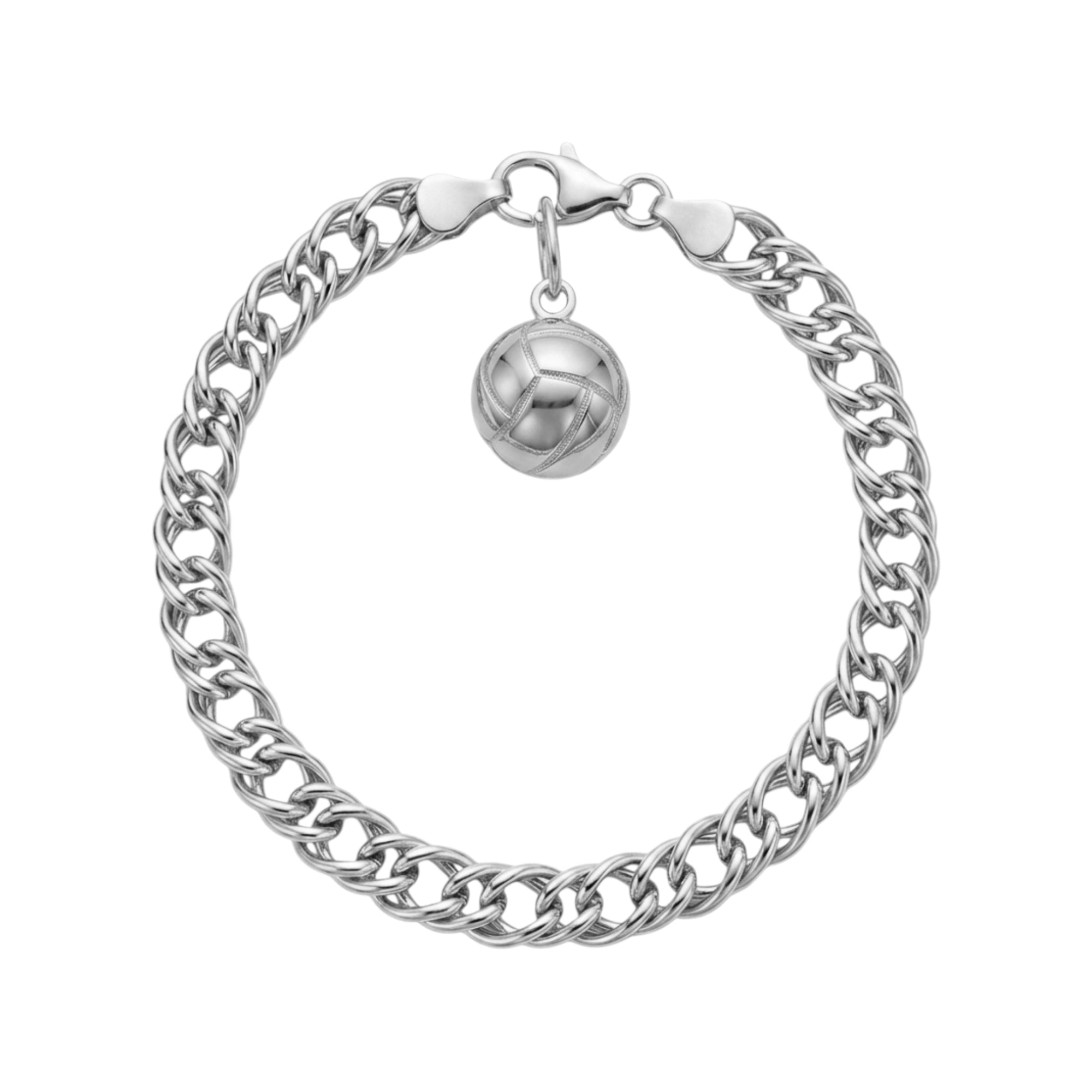 Pulseira Oca Prata - Aurus Jóias
