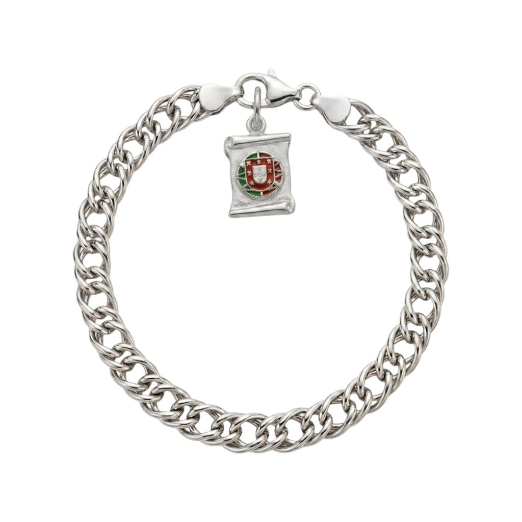 Pulseira Oca Prata - Aurus Jóias