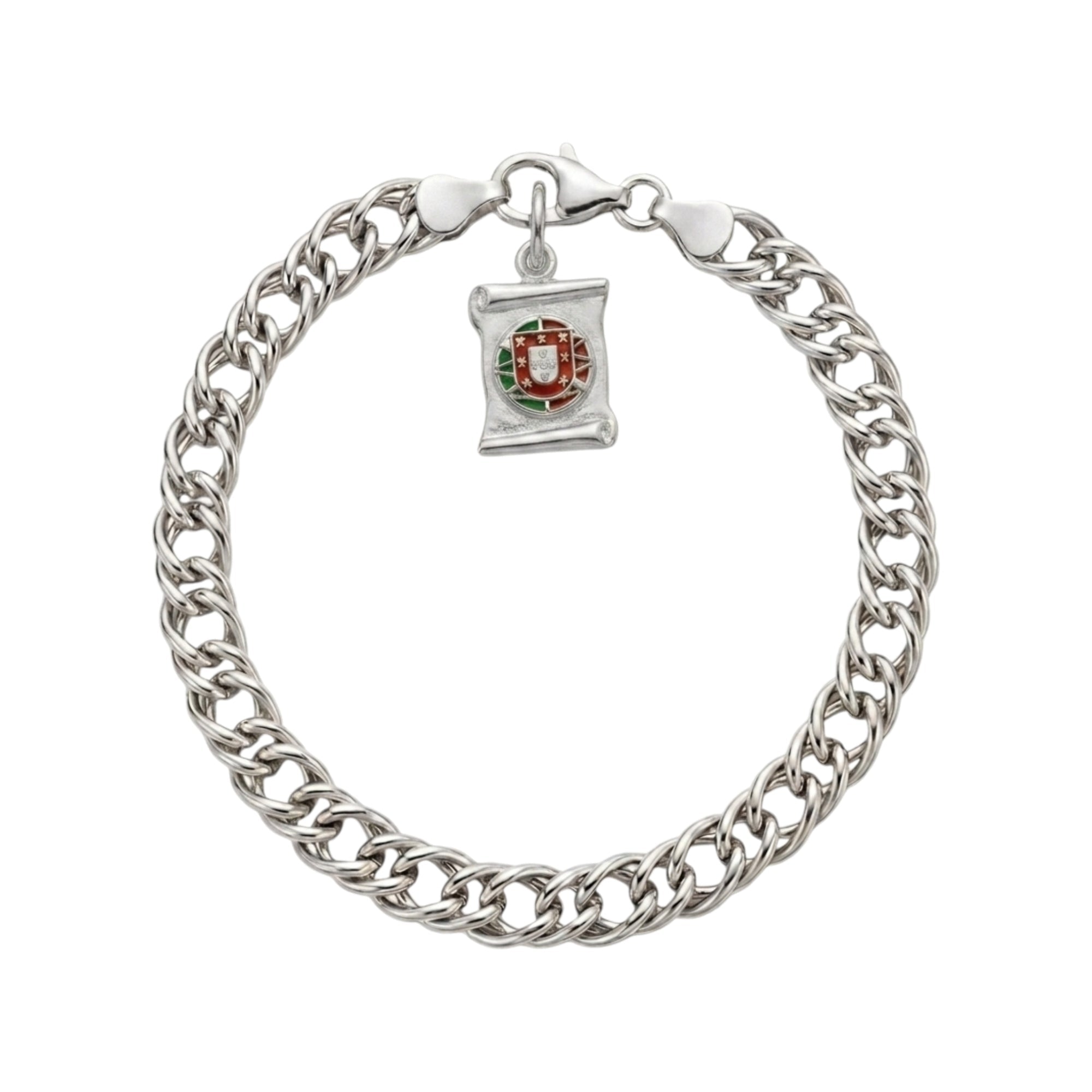 Pulseira Oca Prata - Aurus Jóias