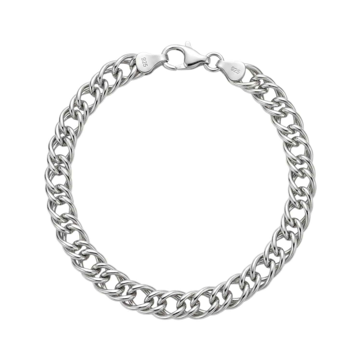 Pulseira Oca Prata - Aurus Jóias