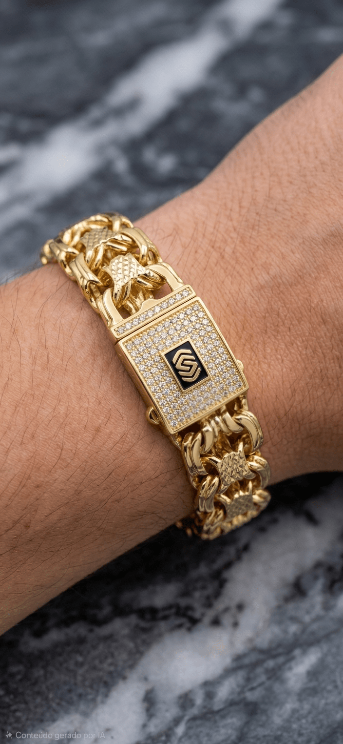 Pulseira Ouro - Aurus Jóias