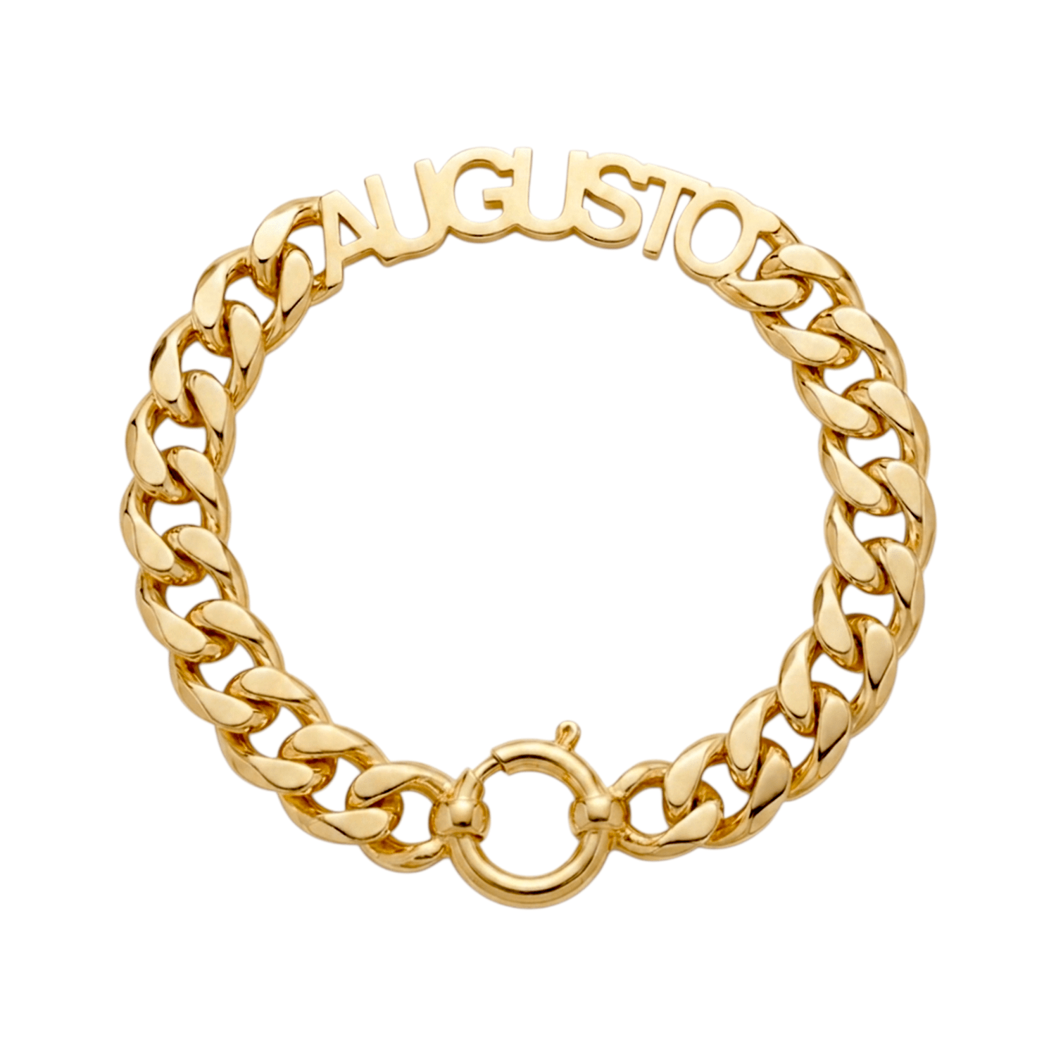 Pulseira Personalizada Prata - Aurus Jóias
