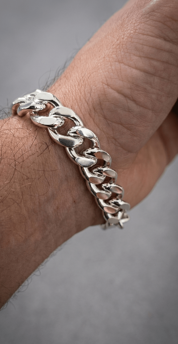 Pulseira Personalizada Prata - Aurus Jóias