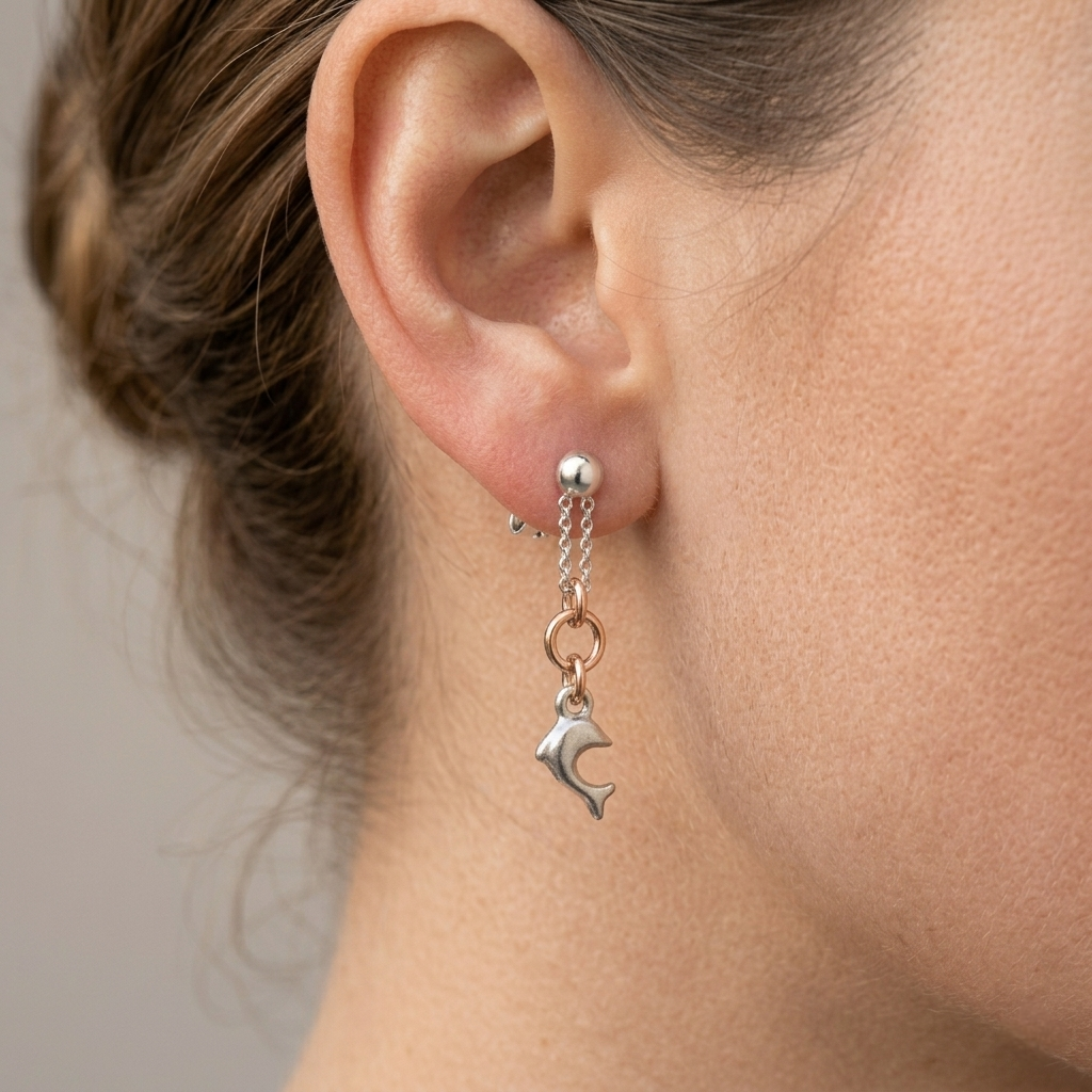 Boucles d'oreilles en argent