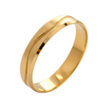Aliança Ouro 4mm