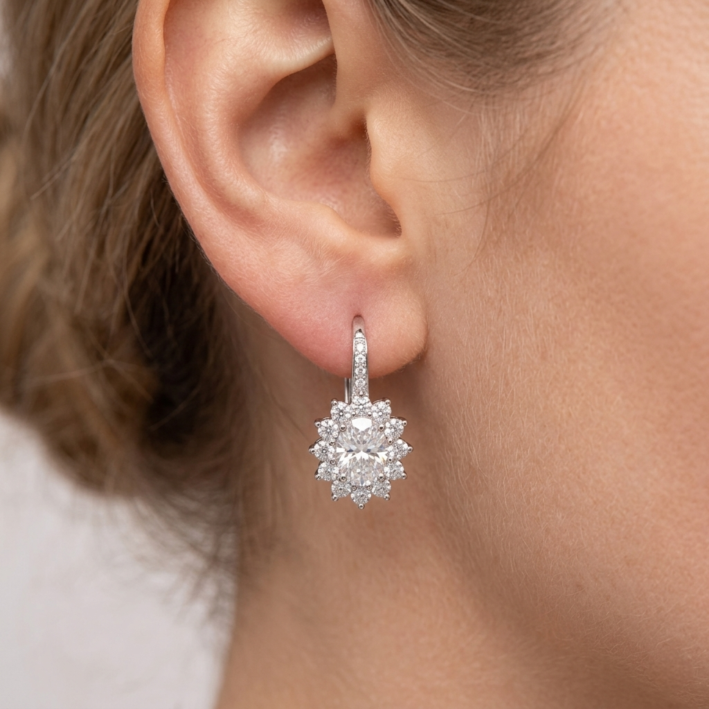 Boucles d'oreilles en argent