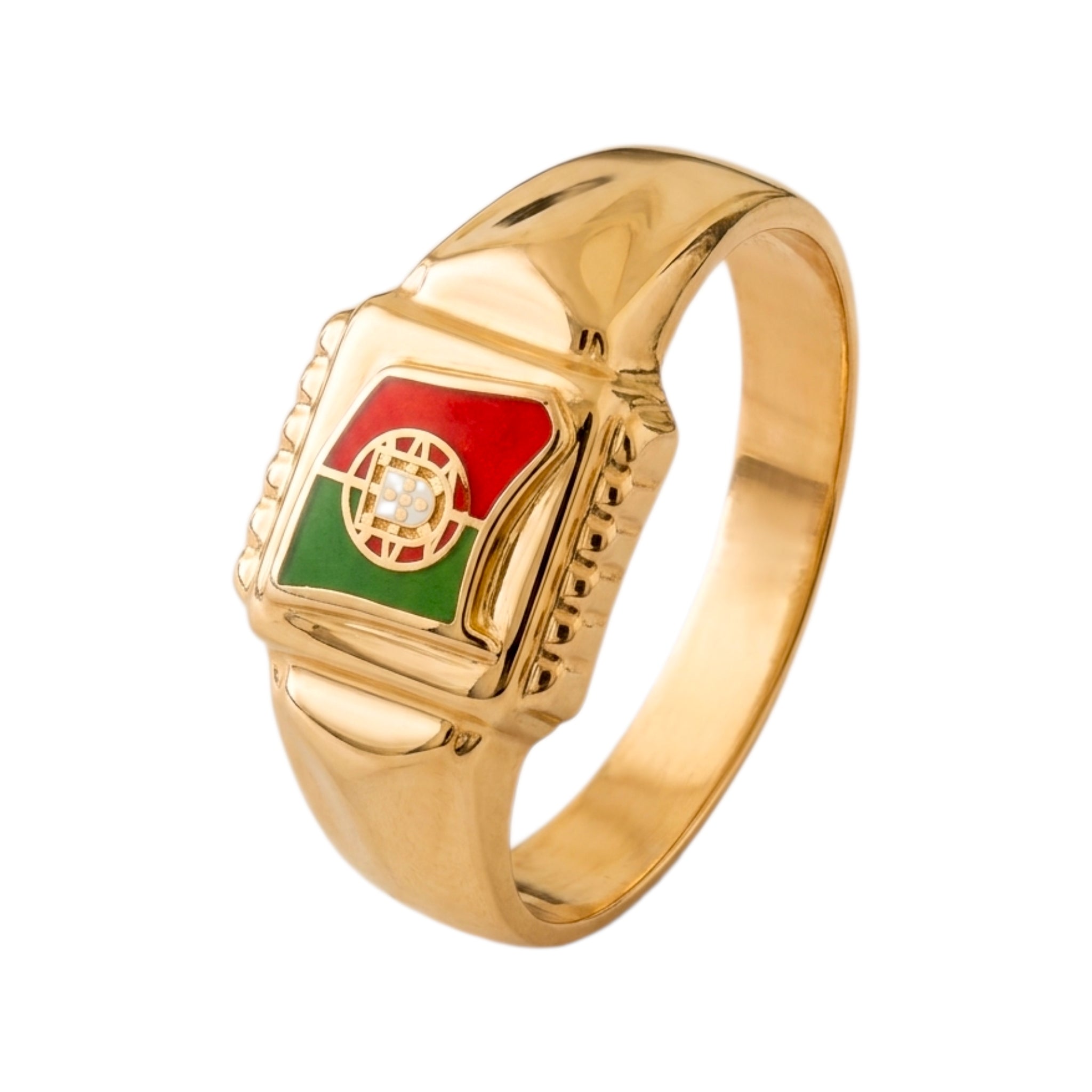 Gold Flag Ring
