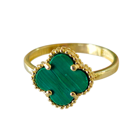 Anel Flor Ouro
