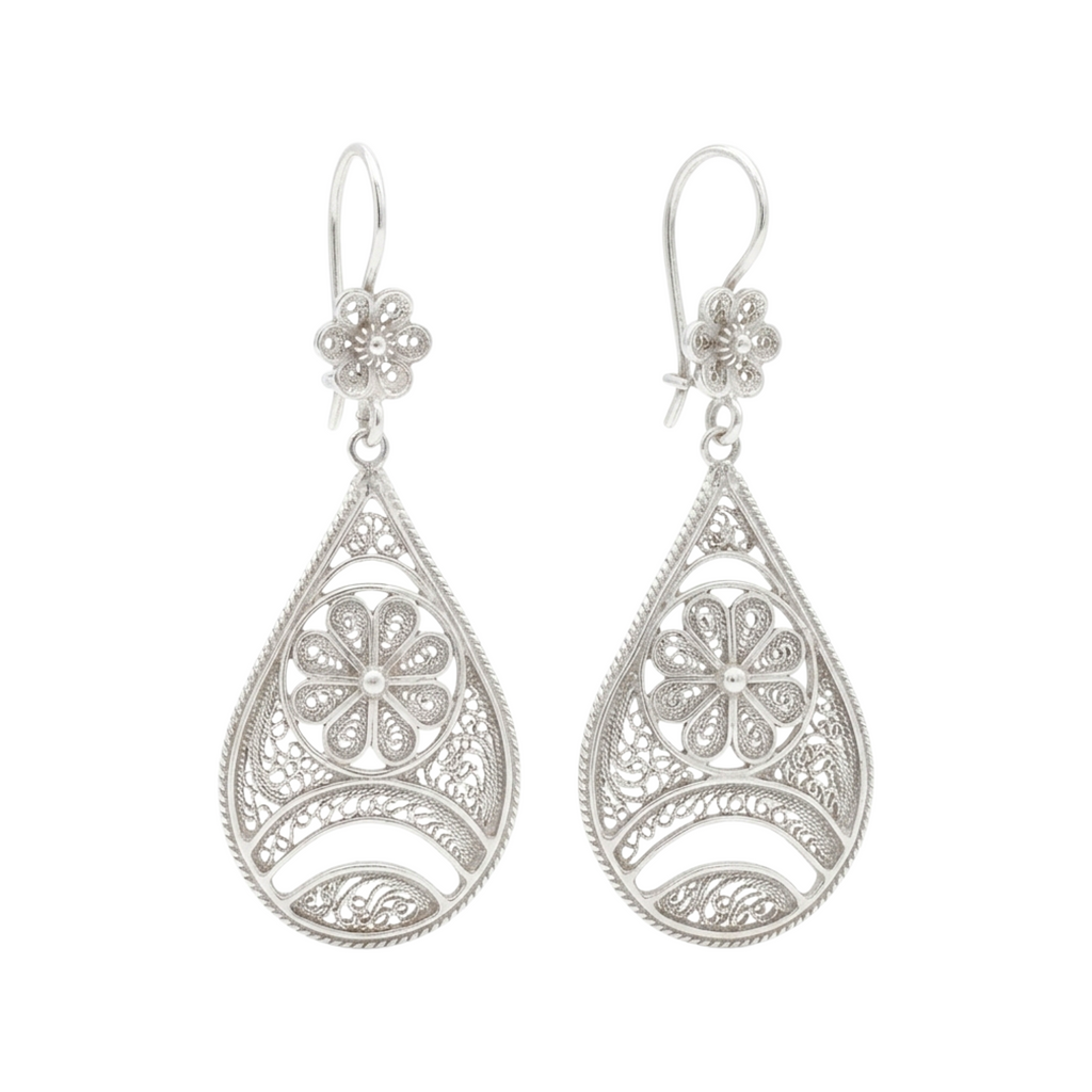 Boucles d'oreilles en argent