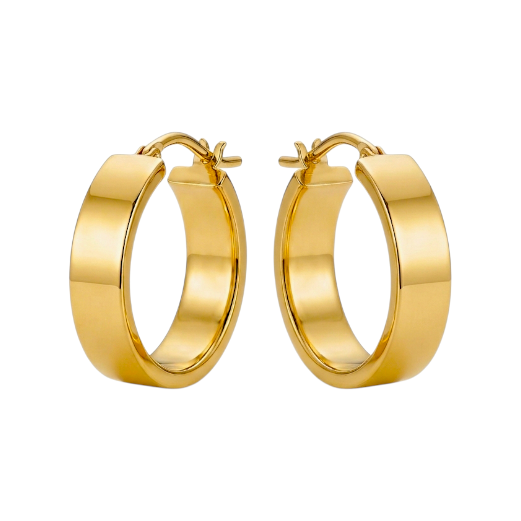 Silver Hoops