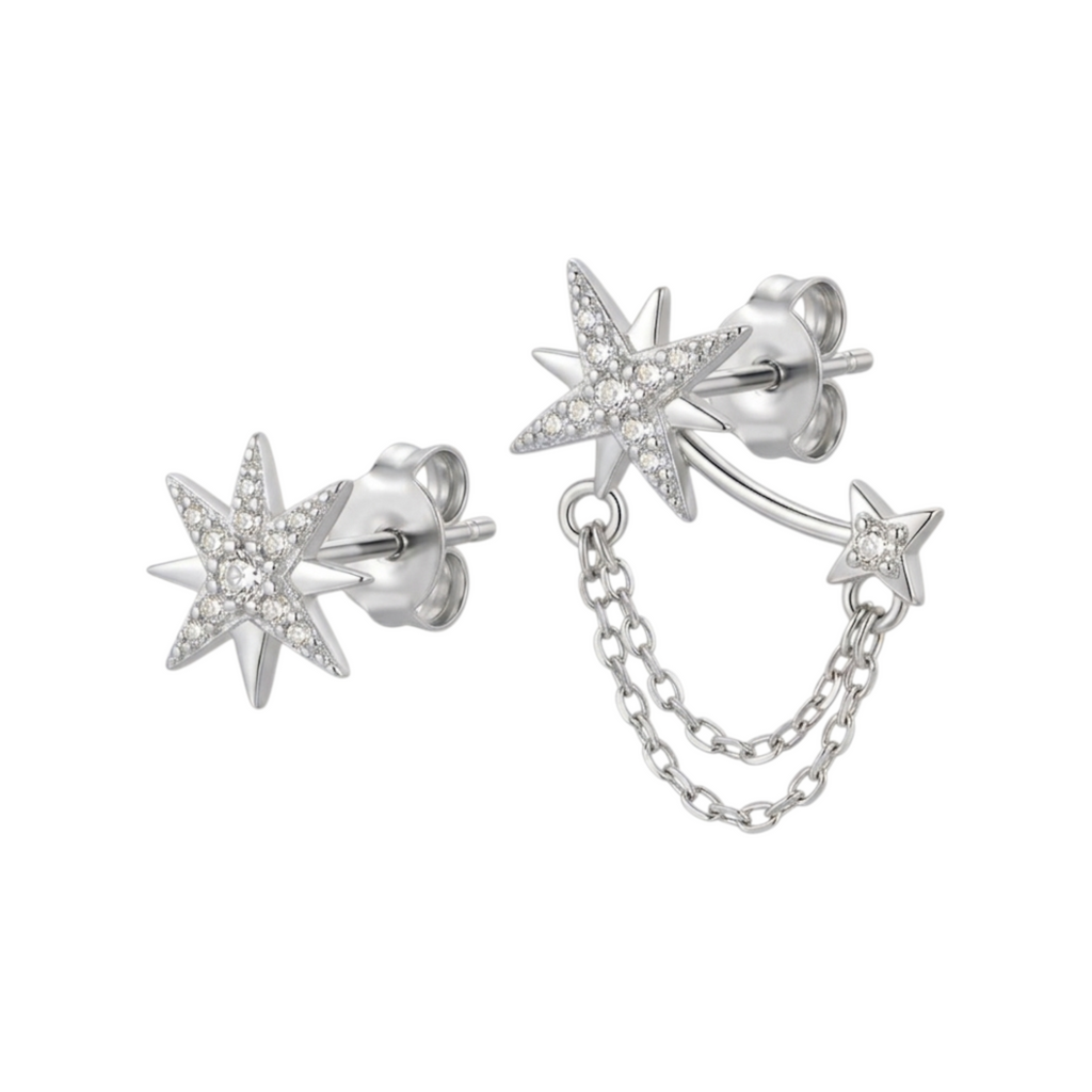 Boucles d'oreilles en argent