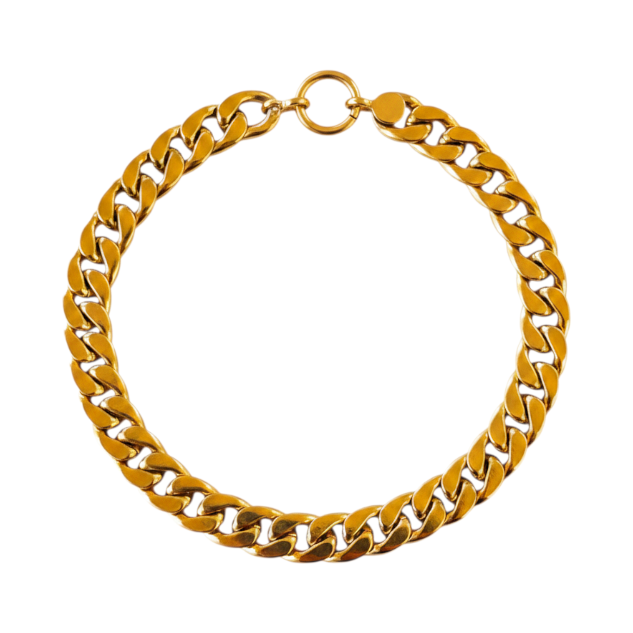 Pulseira Cubana Ouro