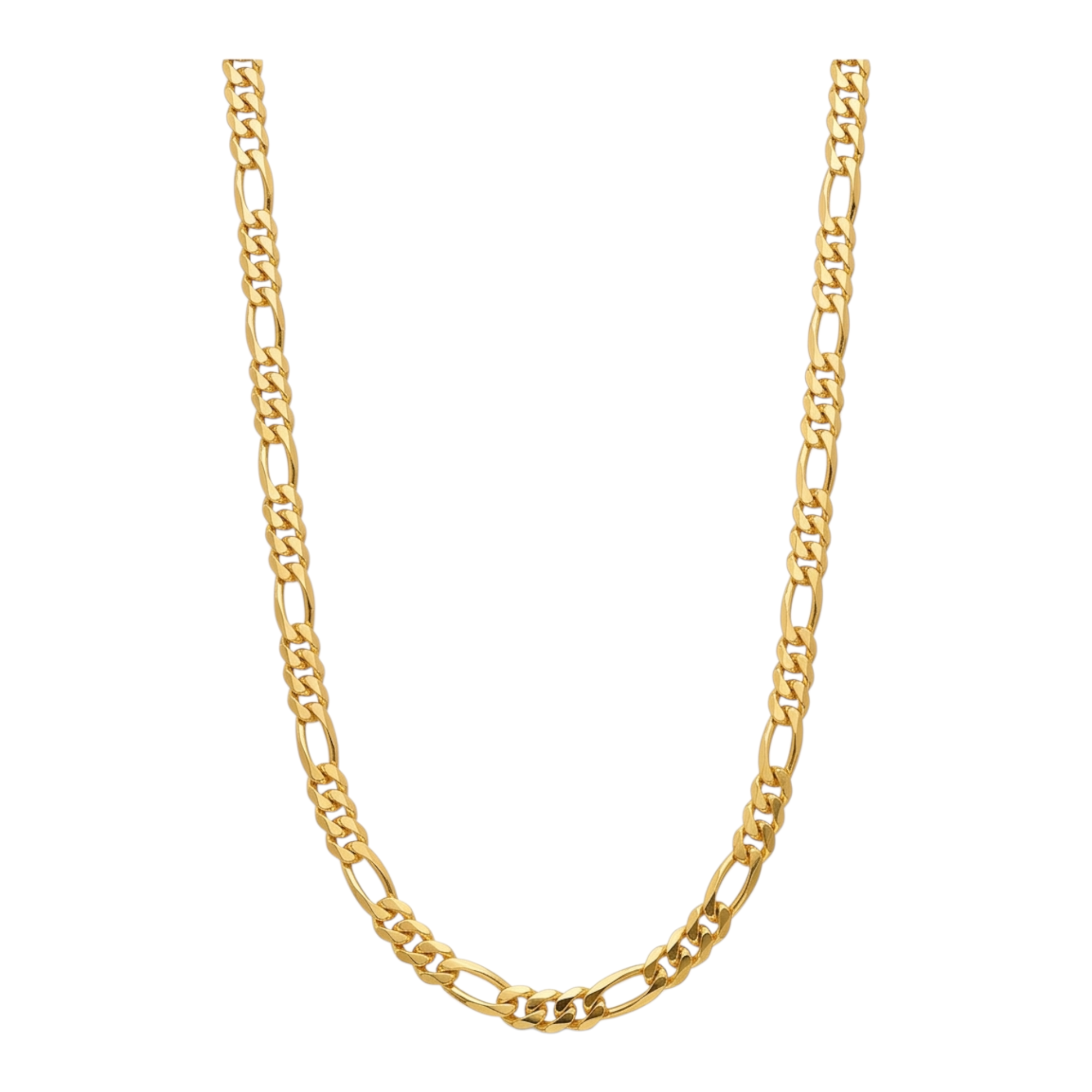 Colar 3+1 Prata Dourada