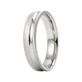 4mm Silver Wedding Band