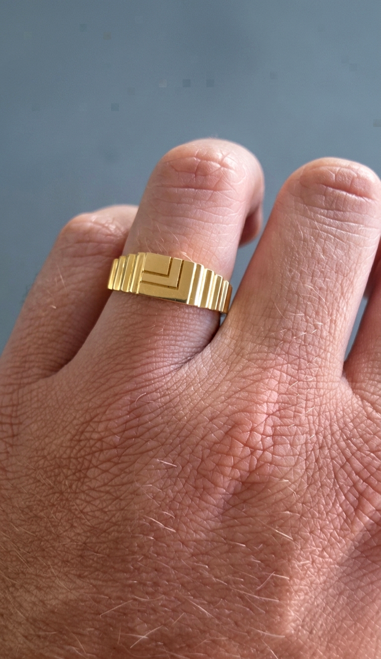 Bague en or 