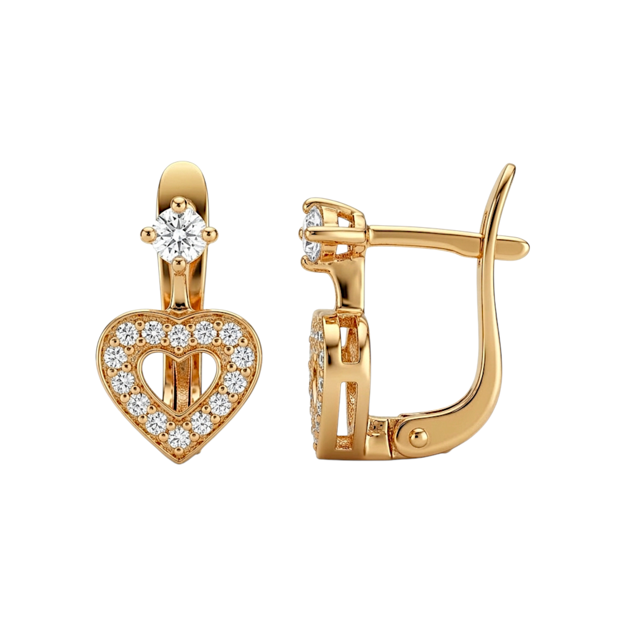 Brincos de ouro criança