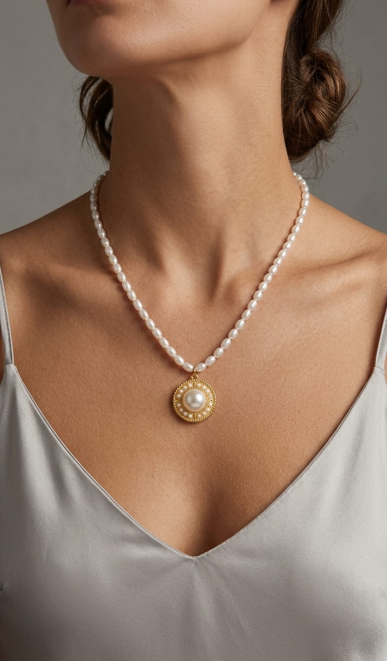 Collier en argent