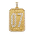 Médaille Personnalisée Or