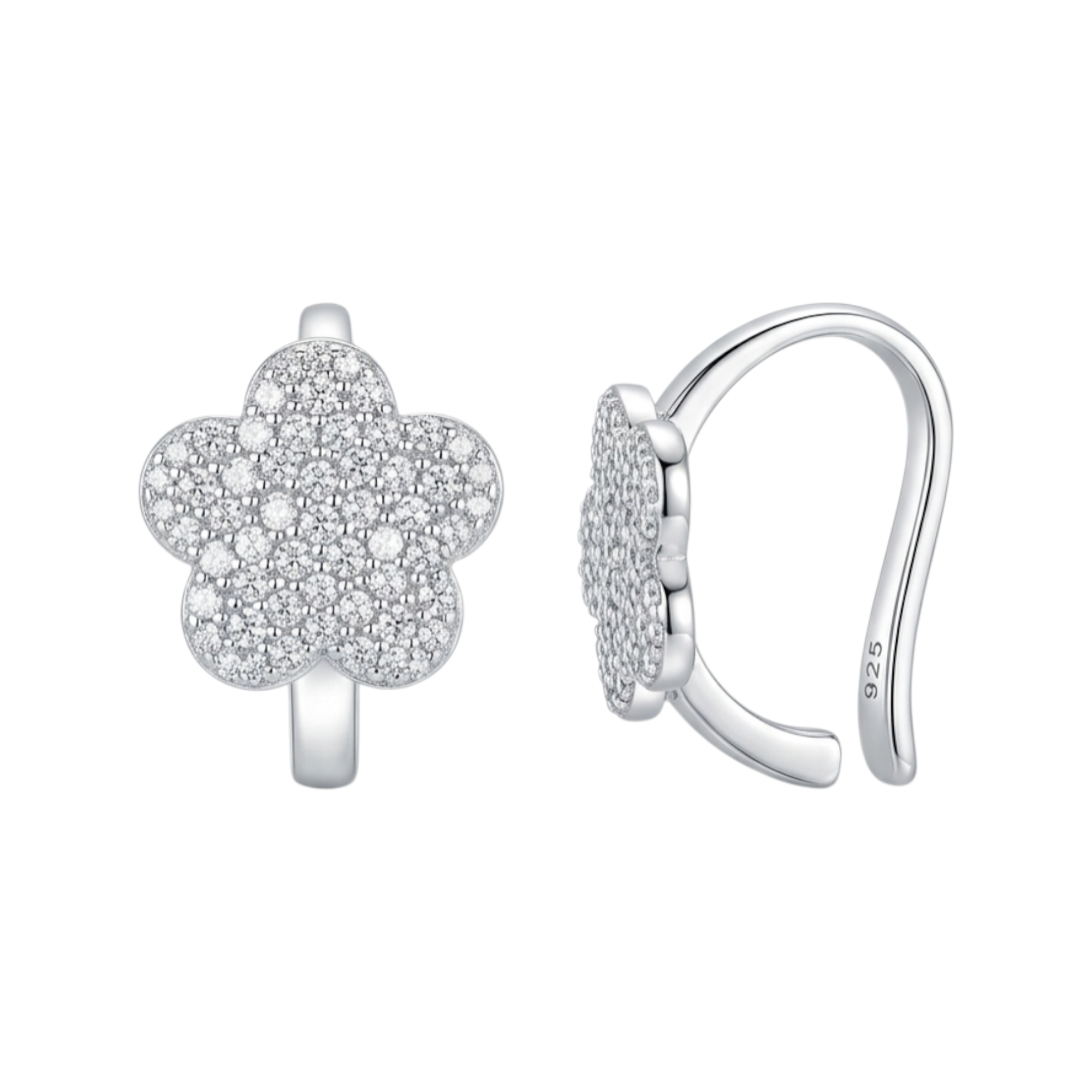 Boucles d'oreilles en argent