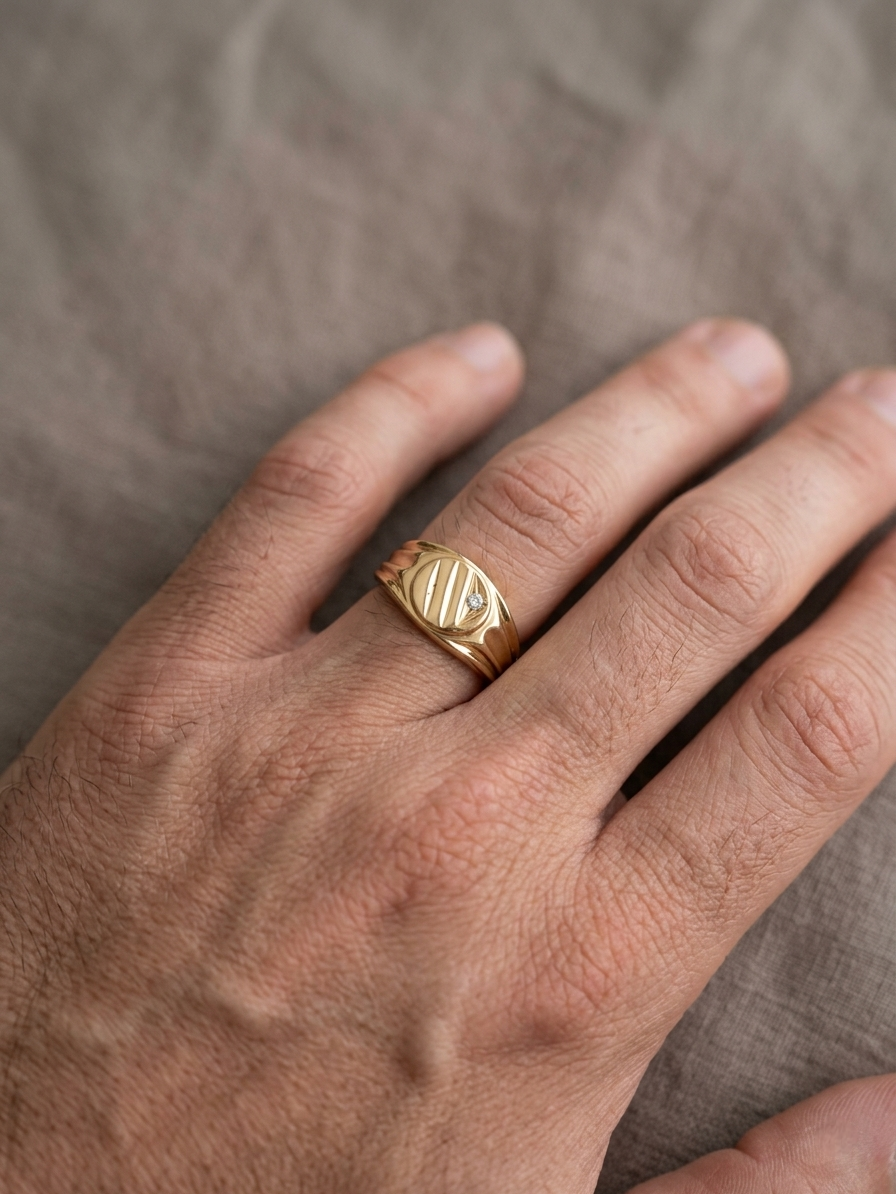 Bague Or Zircone