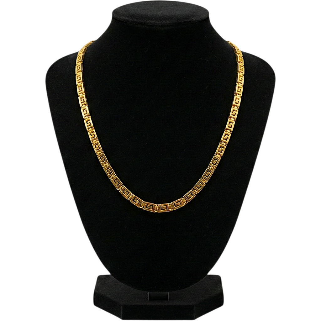 Gold V Necklace 
