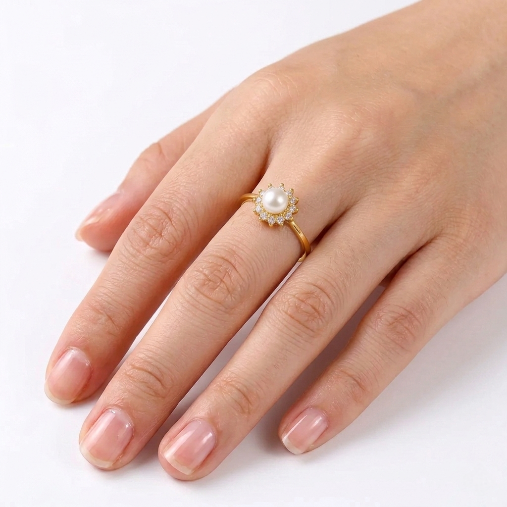 Gold Diamond Ring
