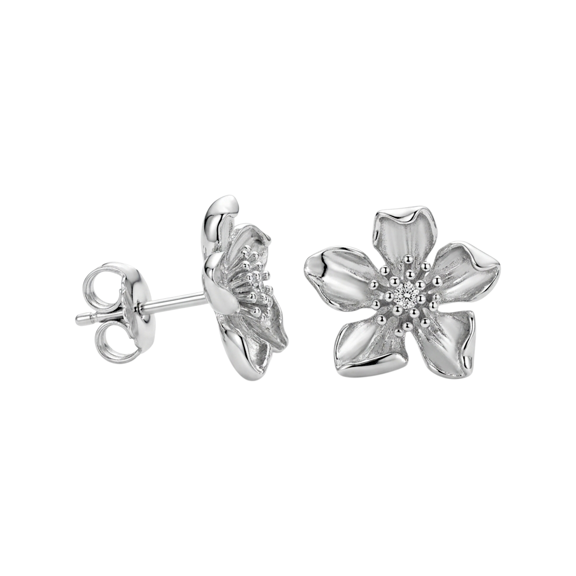 Boucles d'oreilles en argent