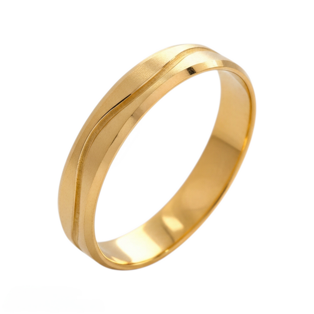 4mm Gold Wedding Band