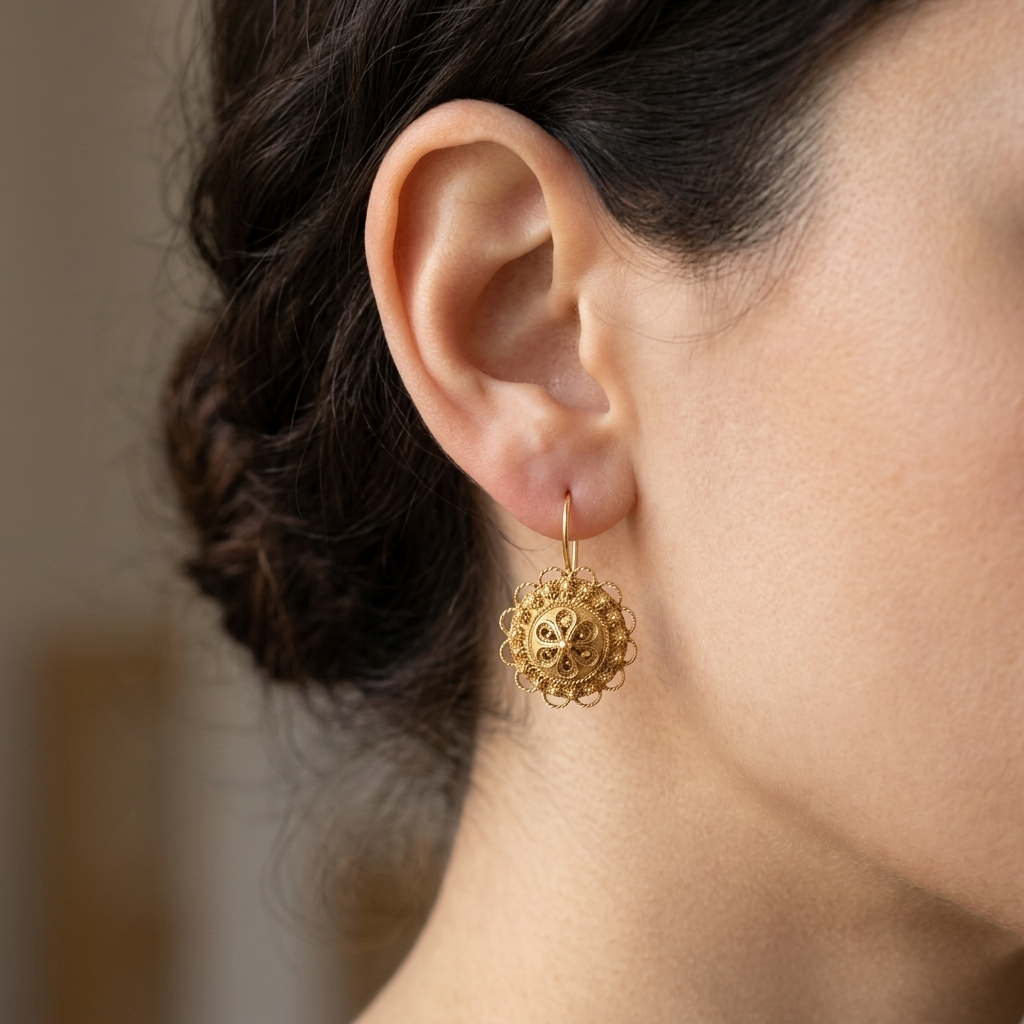 Boucles d'oreilles en argent