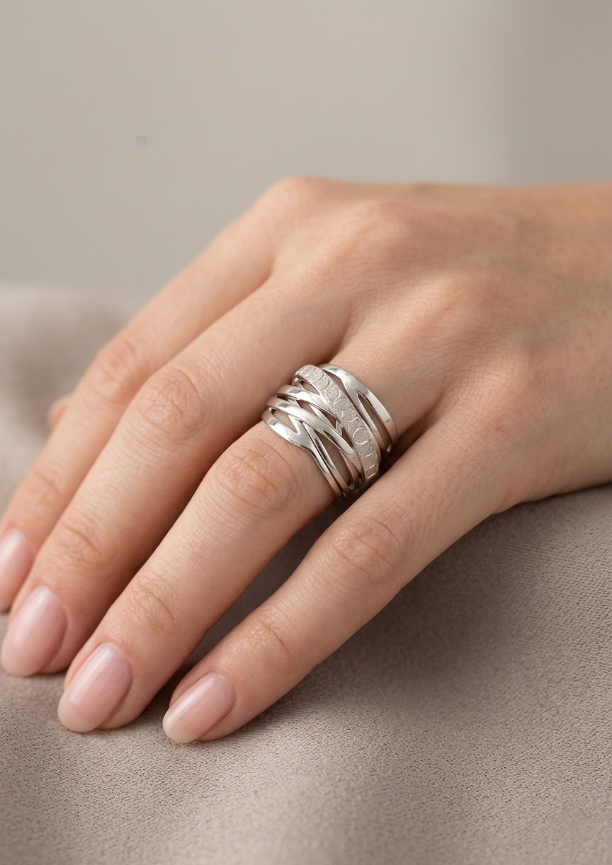 Bague en argent