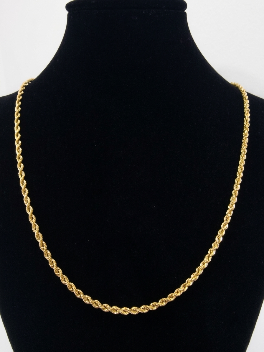 Colar Ouro 4mm