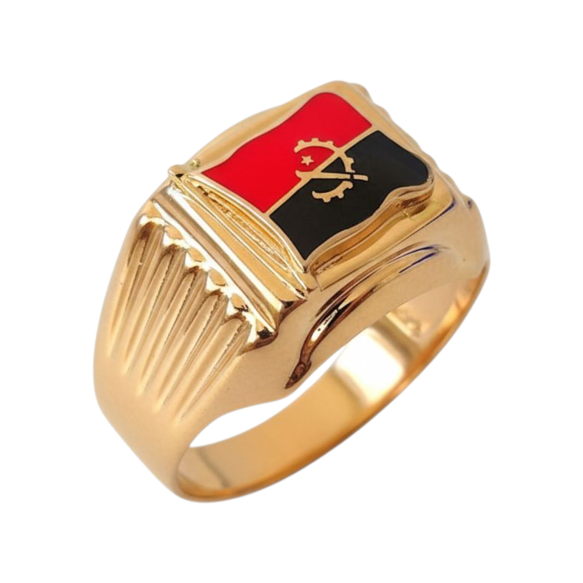 Bague en or Angola 