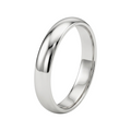 Alliance en argent de 3 mm