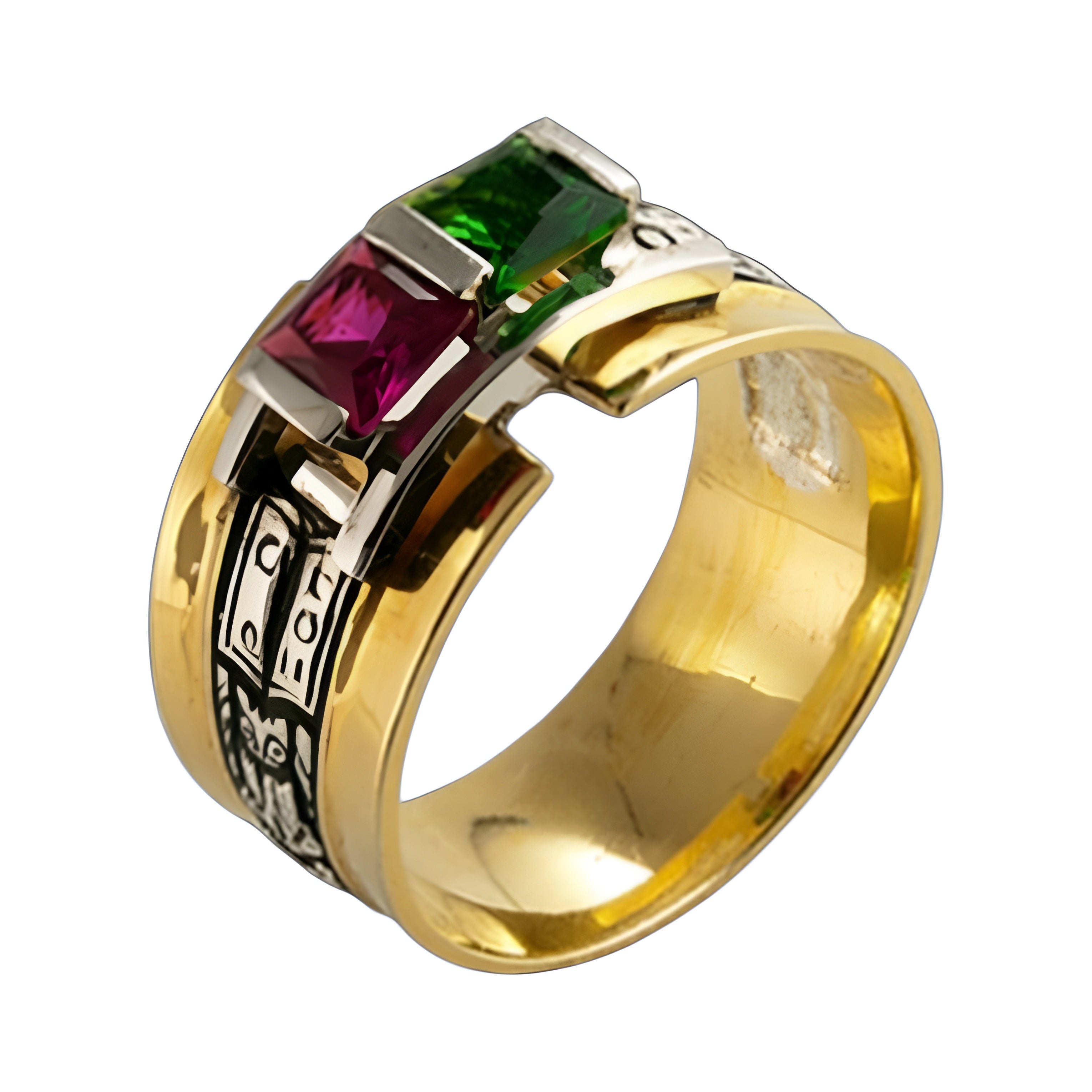 Bague de parcours en or