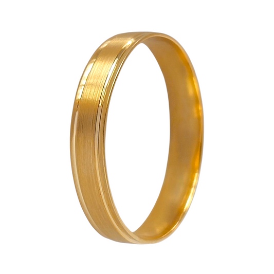 Aliança Ouro 4mm