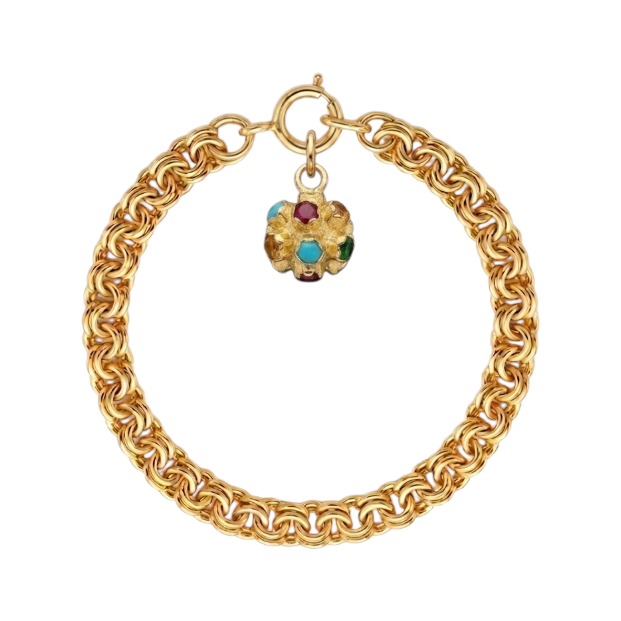 Pulseira Oca Prata
