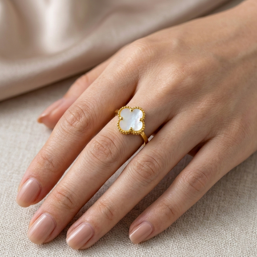 Gold Flower Ring