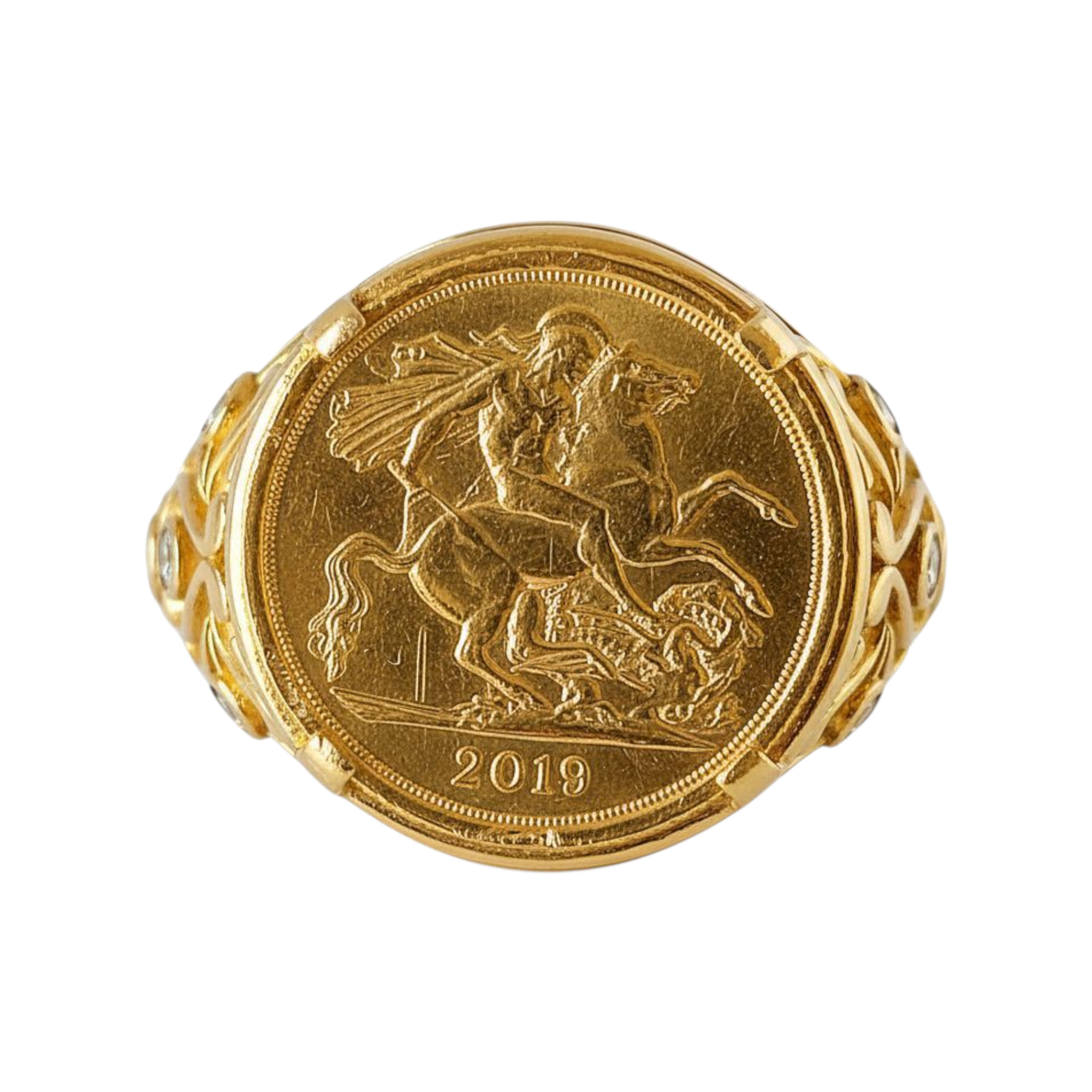 Half Pound Gold Ring
