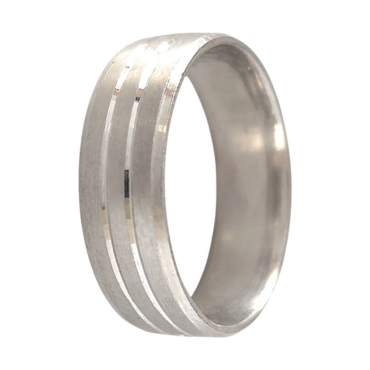 Aliança 6mm Prata