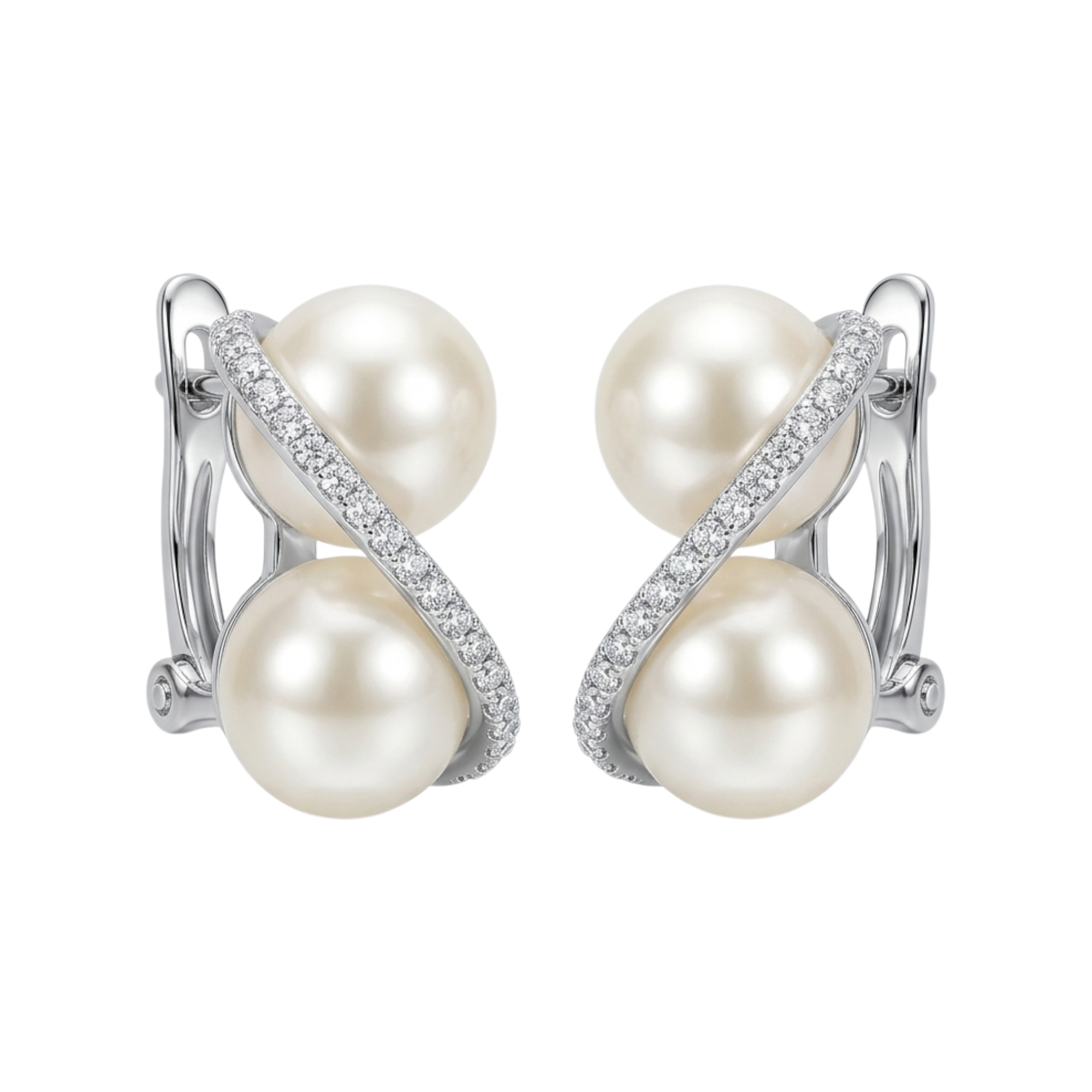 Boucles d'oreilles en argent
