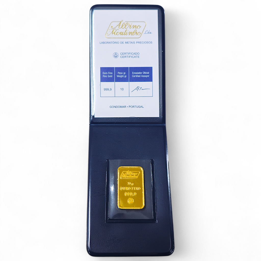 Lingot d'or 24 carats - 10 g