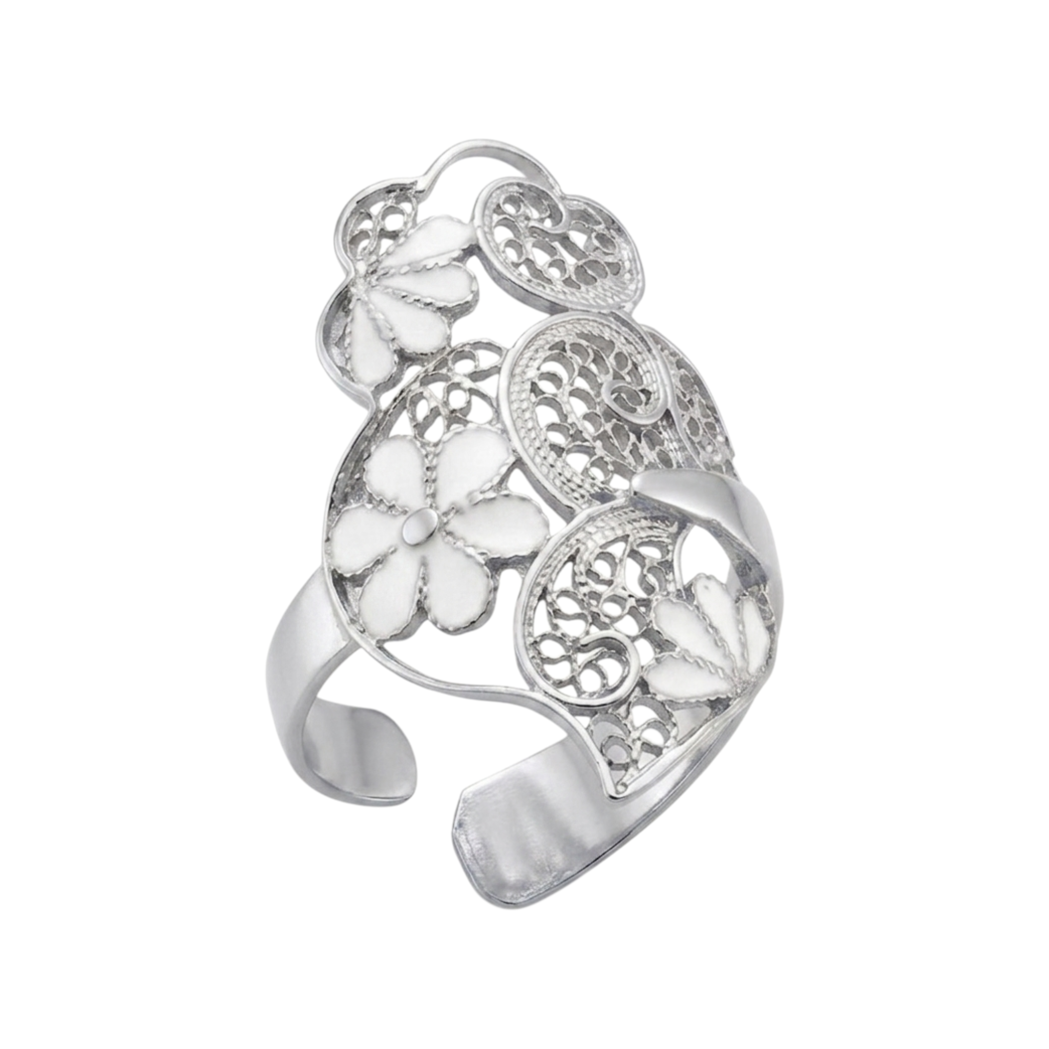 Filigree Silver Ring