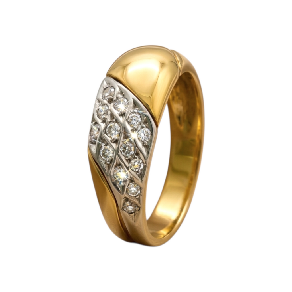 Gold Diamond Ring